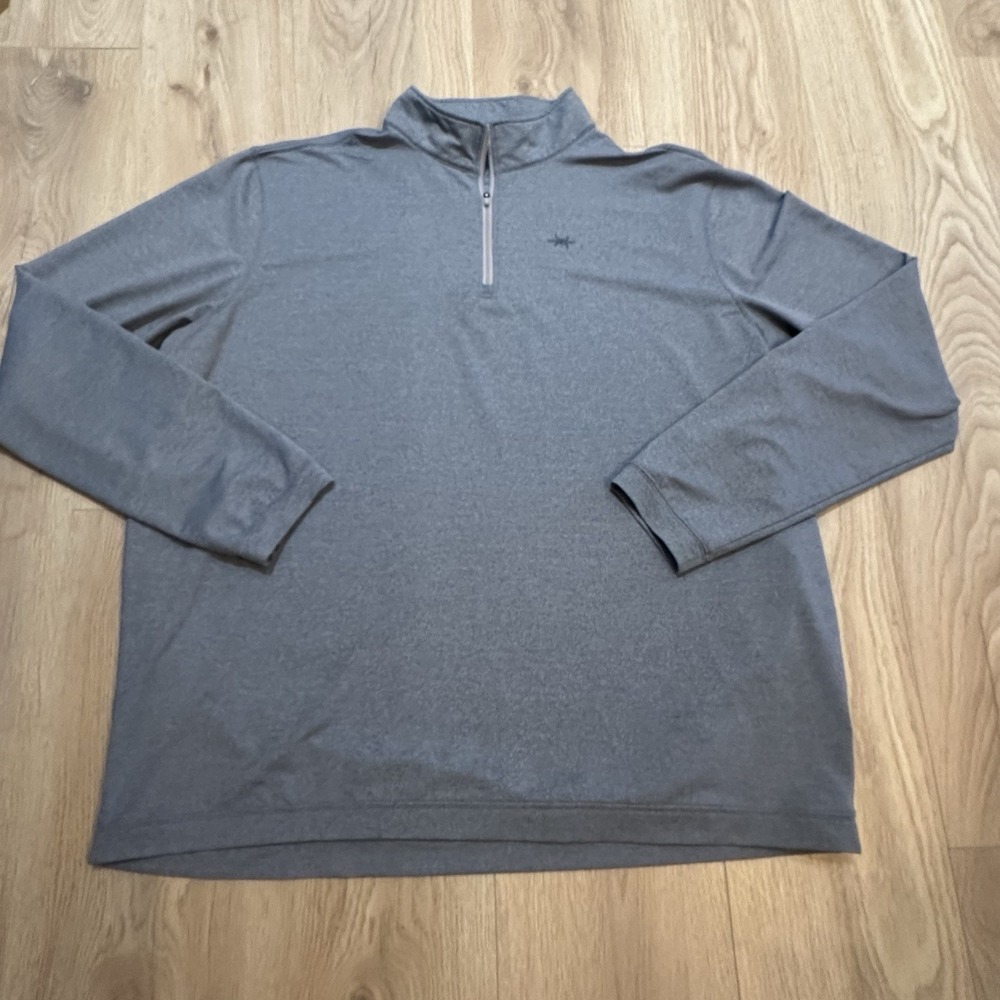 Texas‎ Standard Performance Hybrid 1/4 Zip Mens Sz 3XL Blue Stretch Outdoor Golf